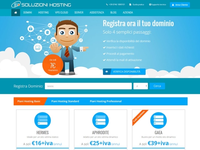 Soluzioni Hosting